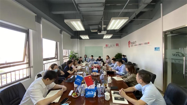 热烈欢迎北京经济技术开发区管委会领导莅临国科恒泰调研